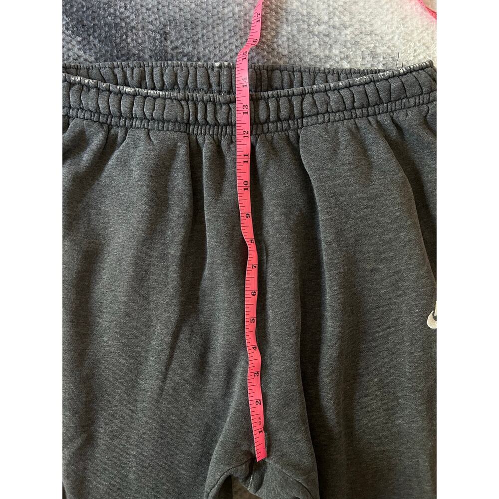 Nike Mens Club Fleece Classic Cargo Reworked Distressed Gray Joggers Size Large - Picture 10 of 11